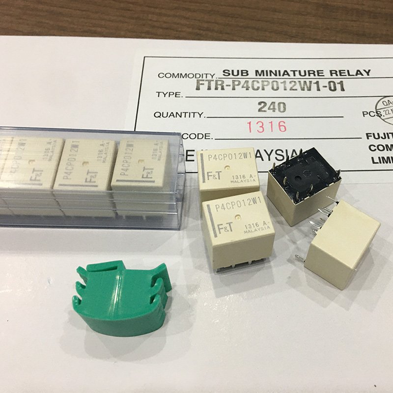P4CP012W1 FUJITSU FTR-P4CP012W1 Automotive Relays New and Original in Stock
