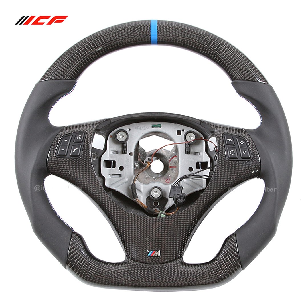 100% Carbon Fiber Steering Wheel For BMW E90