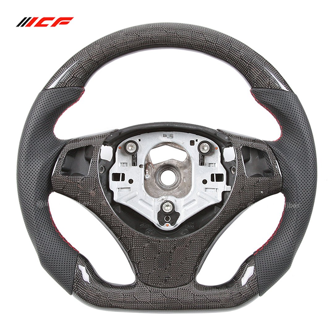 100% Carbon Fiber Steering Wheel For BMW E90