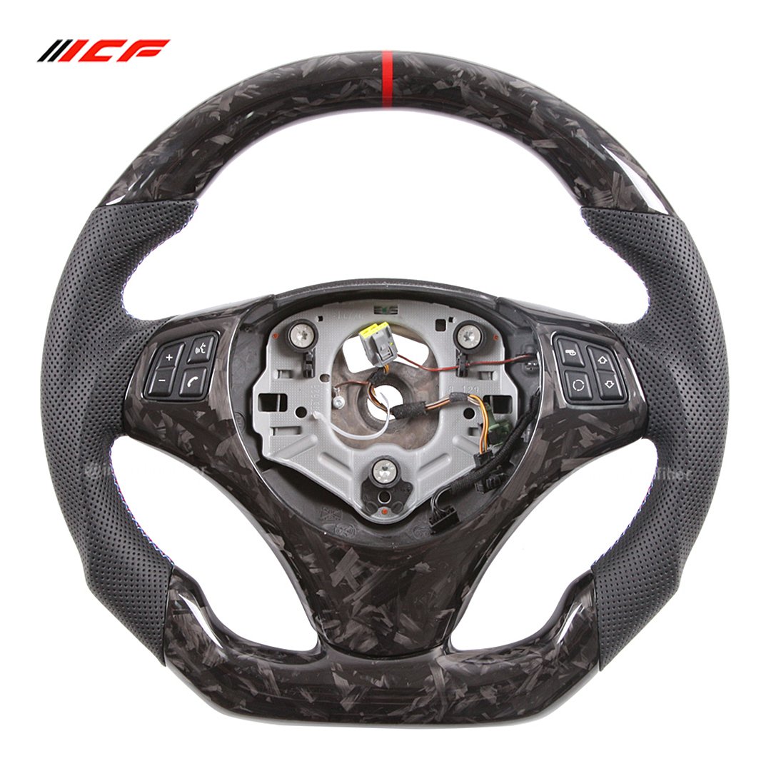 100% Carbon Fiber Steering Wheel For BMW E90