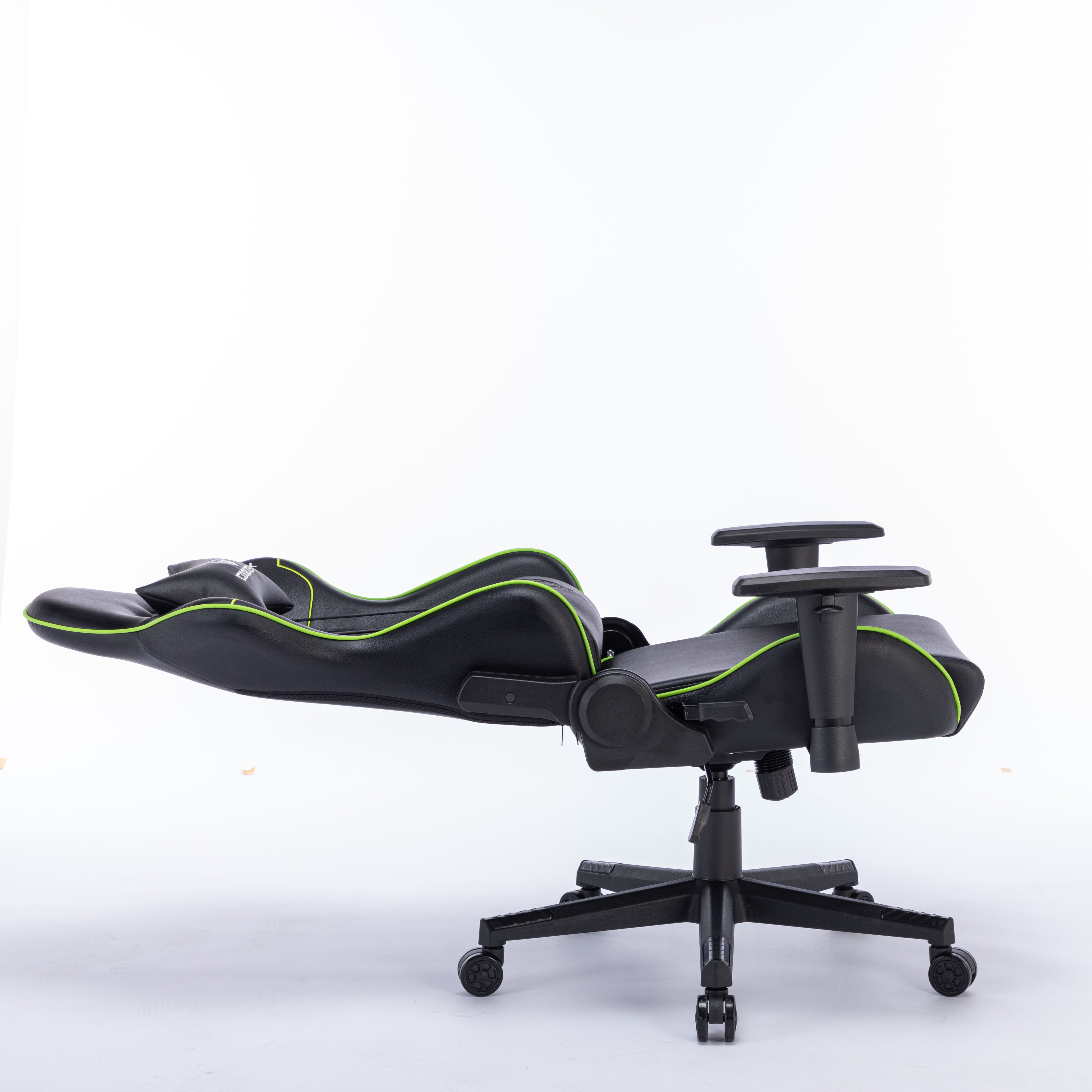 High Back Pu Leather Reclining Ergonomic Computer Gaming Armchair Racing Chair With Pocket Spring Cushion