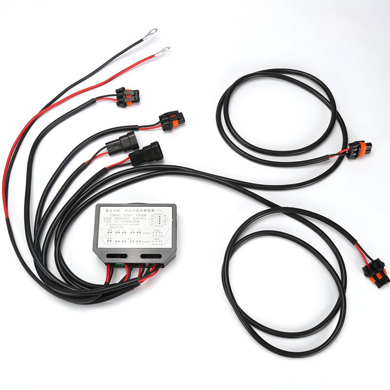 Car Wire Harness Connector Cable Assembly Customized Auto Electrical Wiring Harness Kits