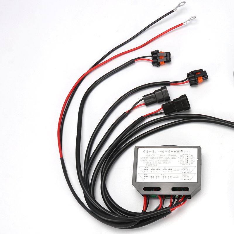 Car Wire Harness Connector Cable Assembly Customized Auto Electrical Wiring Harness Kits