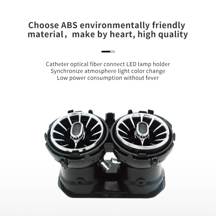 High Quality W118 Rear Air Vent 64 Colors Interior Atmosphere Lights for Mercedes-Benz New CLA-class 2020-2022