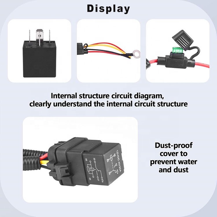 RTS Fuel Pump Relay Wiring Kit for Jeep Dodge Chrysler Ram1500 68269523AD