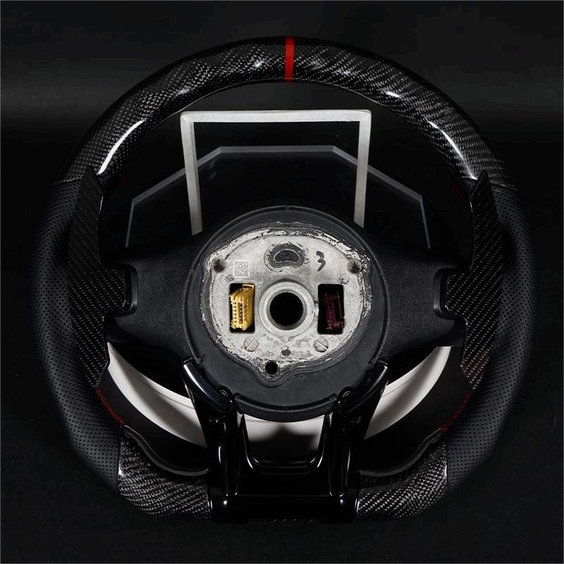 Customized Car Steering Wheel Carbon Fiber for Mercedes-Benz C300 C200 C180 W204 W211W213 W205 W447 E63 LED Steering Wheel