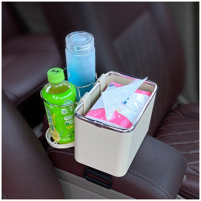 Car Central Control Interior Stowing Tidyin Car Armrest Storage Box Water Cup Holder