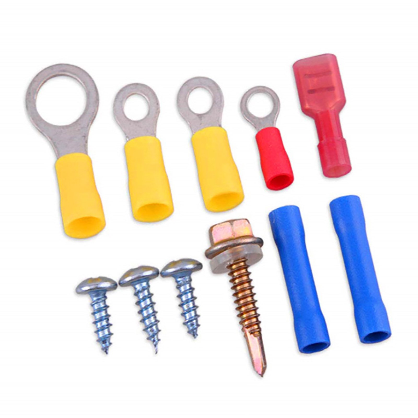 New 5 Pins Relay Kit 200-185 Degree Engine Cooling Fan Thermostat Temp Switch Sensor Interior Parts