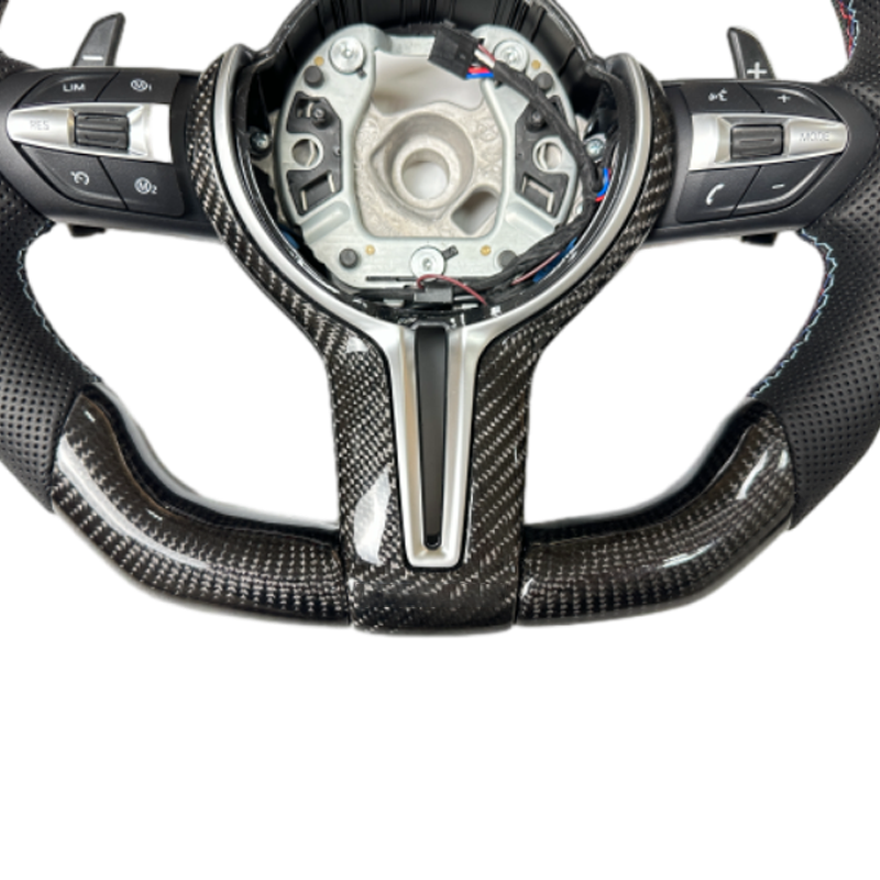 For BMW Carbon Fiber Steering Wheel M1 M2 M3 M4 M5 M6 M7 M8 1-7 Series X1 X2 X3 X4 X5 X6 F10 F30 Customized Sport Wheel