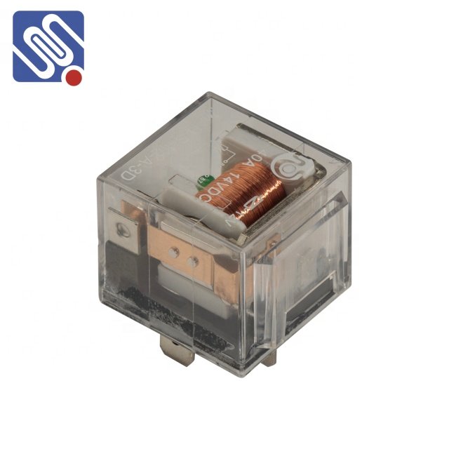 Meishuo MAH-S-112-A-3D 12v 40a Relay 4pin Transparent Shell Auto Relay for Car Spare Parts