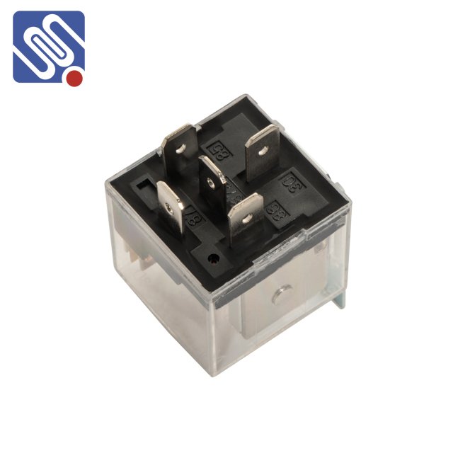 Meishuo MAH-S-112-A-3D 12v 40a Relay 4pin Transparent Shell Auto Relay for Car Spare Parts