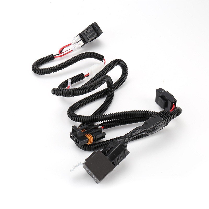 OEM 12V Universal Car Horn Wiring Harness Snail Horn Modification Automotive Relay Wiring Harness