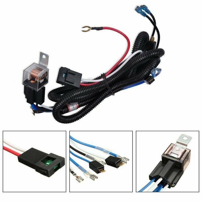 OEM 12V Universal Car Horn Wiring Harness Snail Horn Modification Automotive Relay Wiring Harness