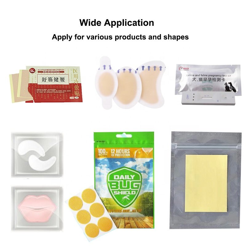 LINTYCO BG400 White Strips Teeth Transdermal Patches Zipper Bag Form Wrapping Machine Plastic Wrapping Machine Sealing Machines