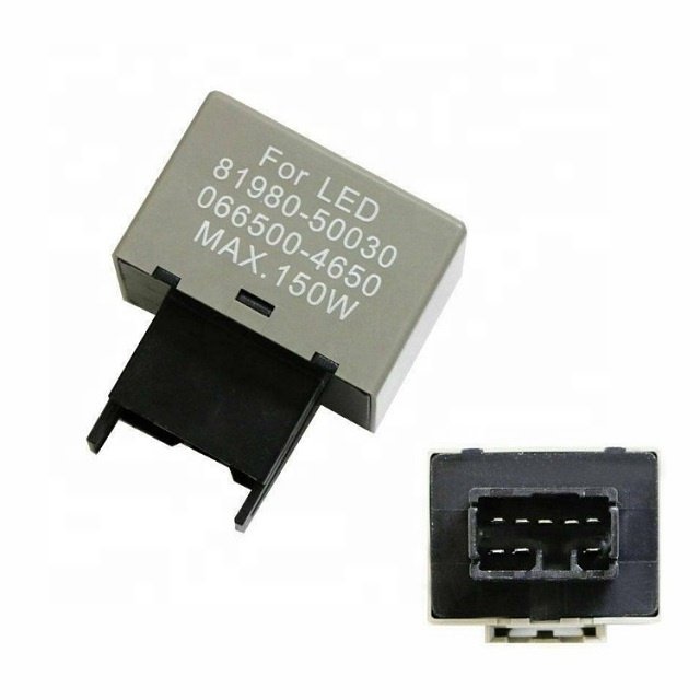 Wholesale Price Lighting Turn Signal Hazard LED Flasher Relay 81980-50030 Fix for Hyper Flash 8-pins Lexus Toyota Subaru