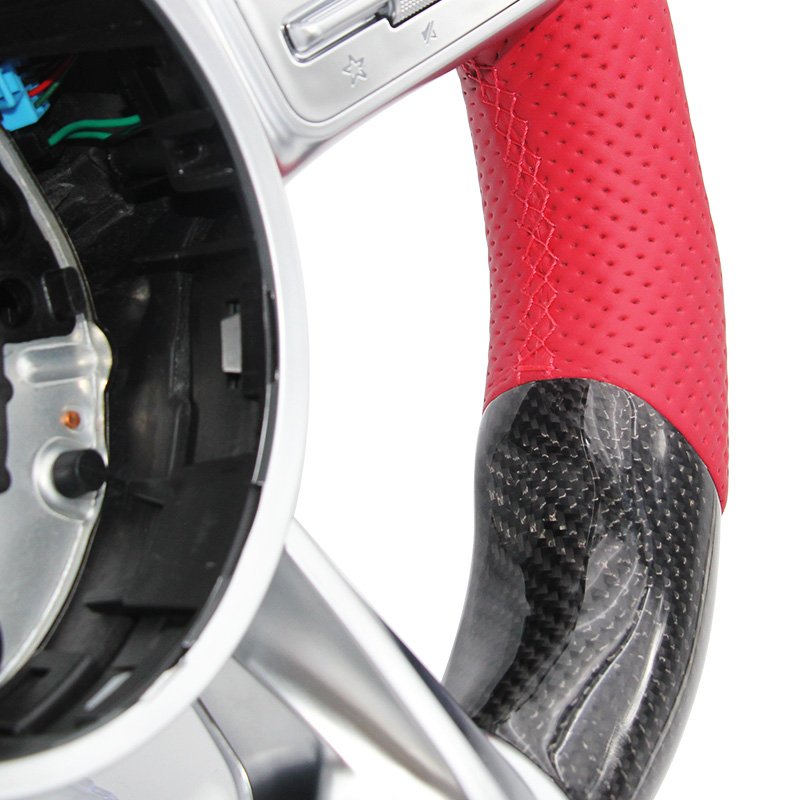 For Mercedes Benz A GLA B GLB C GLC E GLE CLS 2019-2023 custom sports model handle steering wheel modification 809-YD-T52-F