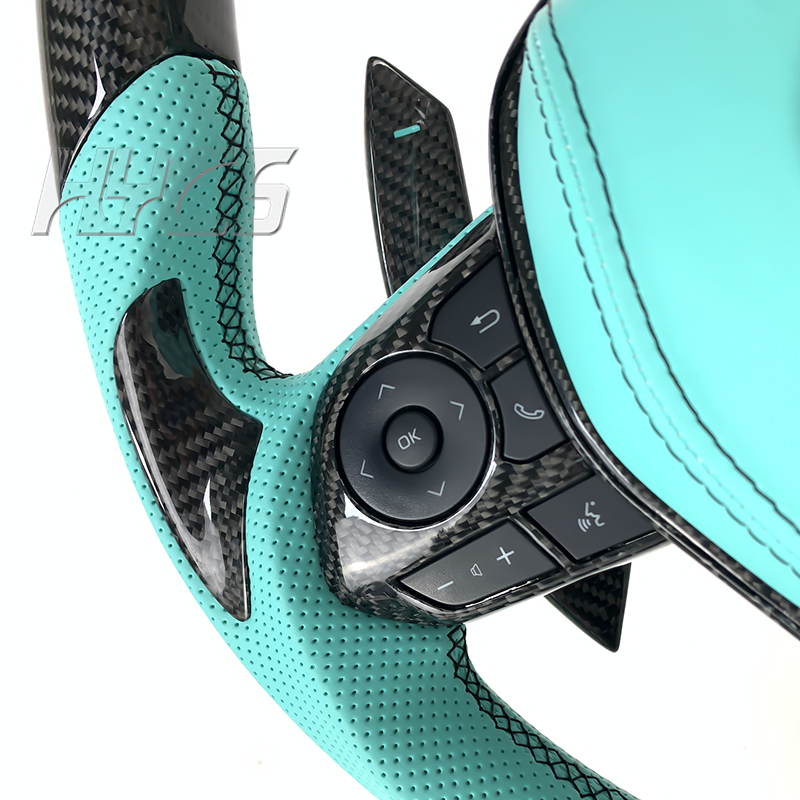 Car interior accessories carbon fiber steering wheel for Toyota Camry