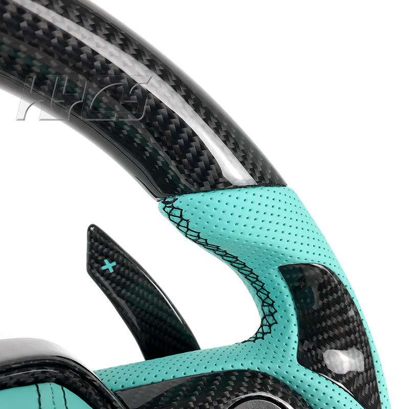 Car interior accessories carbon fiber steering wheel for Toyota Camry