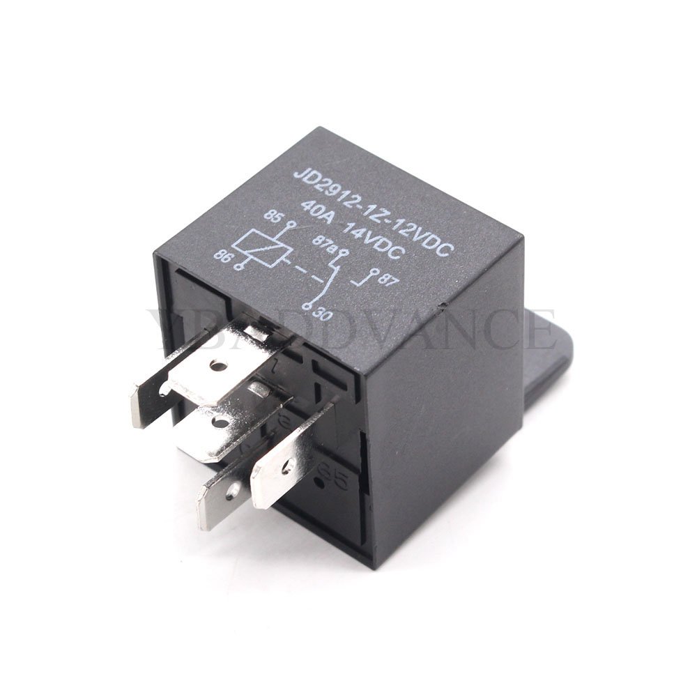 JD2912-1Z-12VDC 40A 14VDC Automotive 5 Pins Coil 40AMP Power Switching Relays With Socket