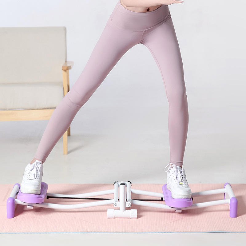 Indoor Sports Leg Muscle Trainer Leg Machine With Armrests Magic Leg Exercise Foldable Trainer