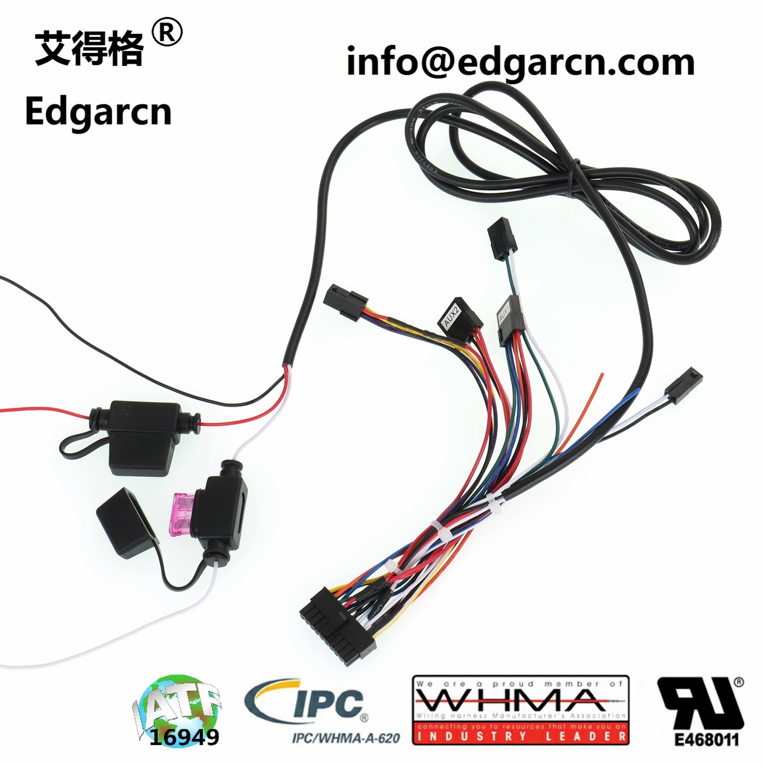 IPC/WHMA-A-620 Swiring Harness with Relay Holder & Custom Cable Assemblies with IPC620 Manufacturer 1 Years Warranty in Dongguan