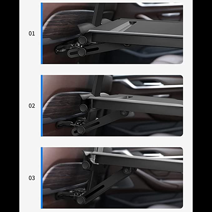 New Design Folding Laptop Work Desk Mount Portable Car Steering Wheel Desk Multifunctional Car Food Tray Table