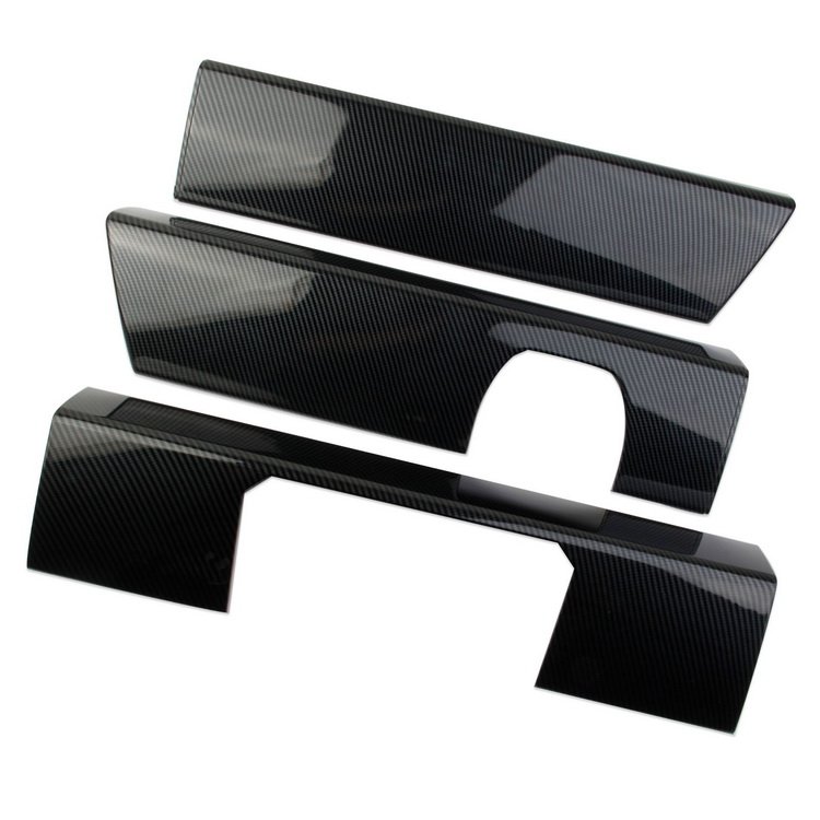 Carbon Fiber Style Car Interior Kit Trim for Tesla Cybertrunk 2024 Pickup Accessories