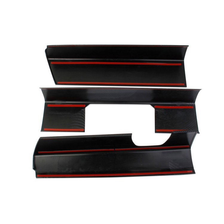 Carbon Fiber Style Car Interior Kit Trim for Tesla Cybertrunk 2024 Pickup Accessories