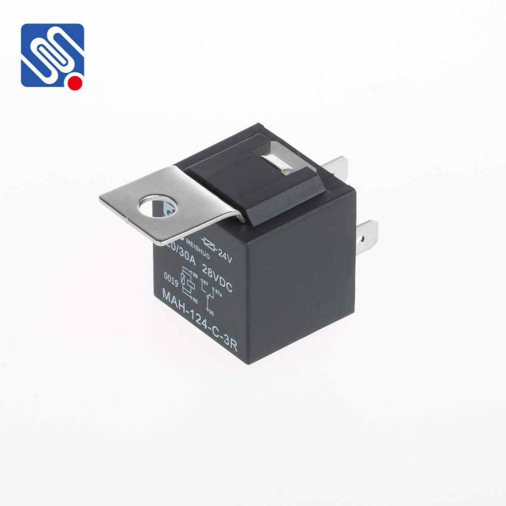 Meishuo MAH Hot Sale 30a Relay 12v 24v Electrical 5 Pins Auto Relay for Four-wheel-drive Children's Car Accessories