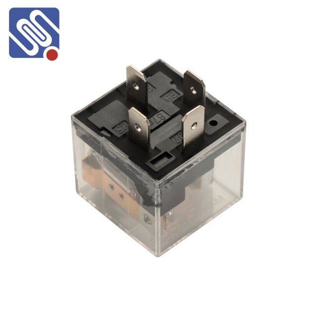 MEISHUO MAH 12v 5PINS DPDT automotive relay 5 pin transparent leds 40A/60A/80A
