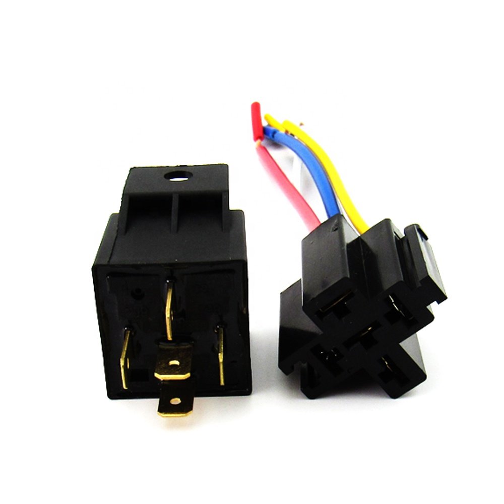 Relay 12V 40A Universal Mini Auto Car Relay with Socket