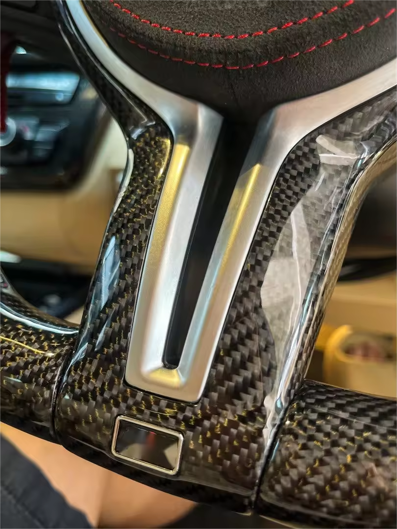 Custom Heated M Led Display Carbon Fiber Steering Wheel for BMW M2 M3 M4 M5 F10 F50 F30 F32 F80 F82 F90 E90 E92 E60 E63 G20 G30