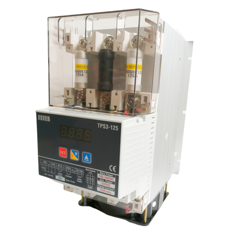 100A 125A 160A 200A TPS3-125 three-phase high-power regulator voltage regulation module 4-20mA transmission fuse protection
