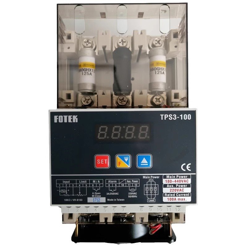 100A 125A 160A 200A TPS3-125 three-phase high-power regulator voltage regulation module 4-20mA transmission fuse protection