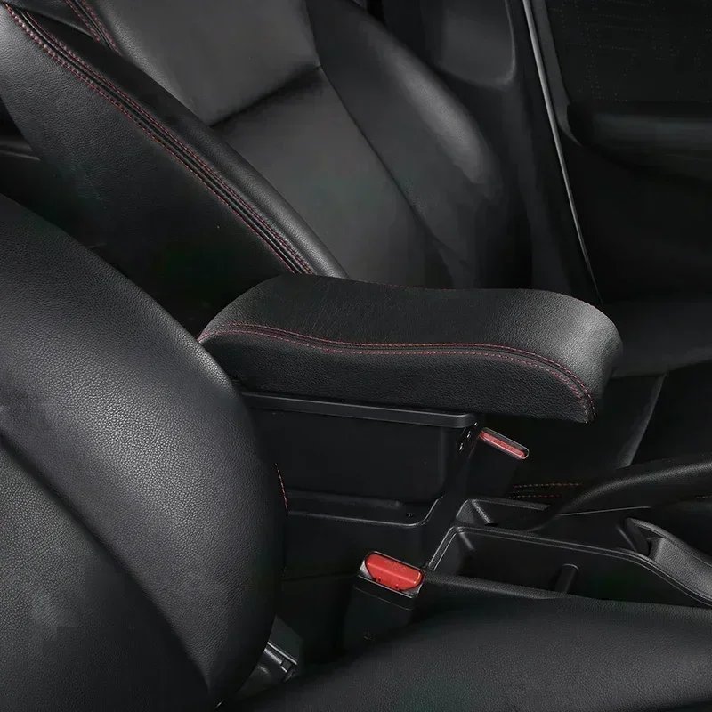 TONC Luxury Edition Car Armrest Console for Skoda Octavia - Innovative Design, Premium ABS, Dual USB Ports