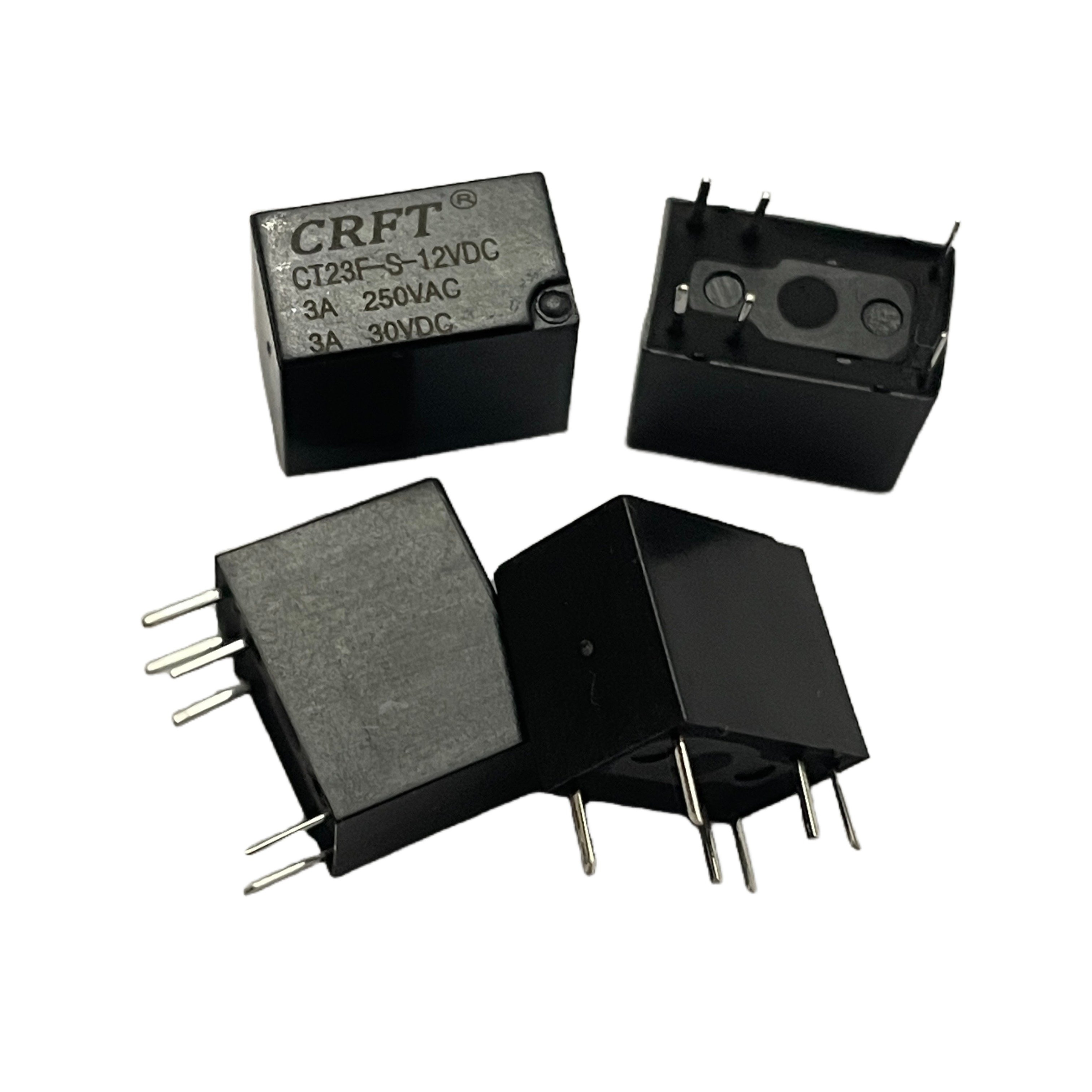 DC12V 6 pin Relay CT23F 3Amps super miniature Relay Signal Relay for Automatic Control