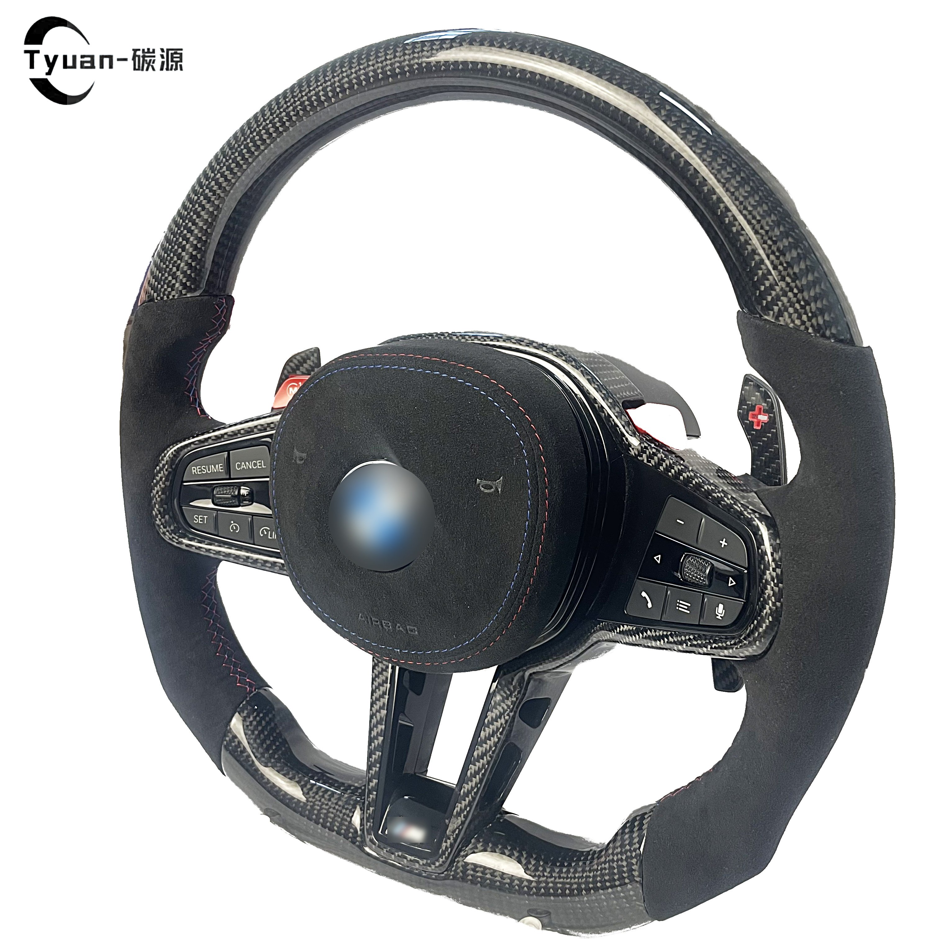 Custom Sports Steering Wheel Revamped For BMW M4 G82 G83 M2 G87 M3 G80 G20 G21 F10 F30 3 Series M5 M6