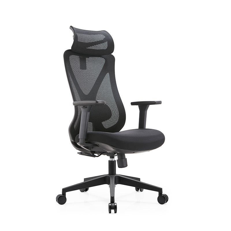 High-back Office Chair Adjustable Headrest Seat Cushion for Office Chair