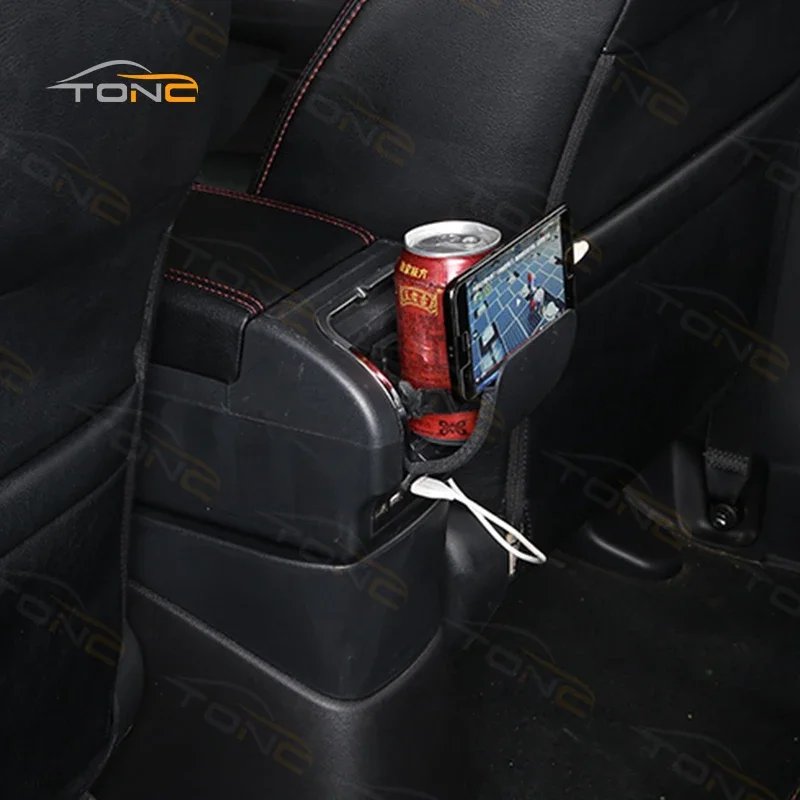 TONC Enhance Your 2018 Toyota Yaris with a Custom Armrest Console - Style and Comfort Upgrade
