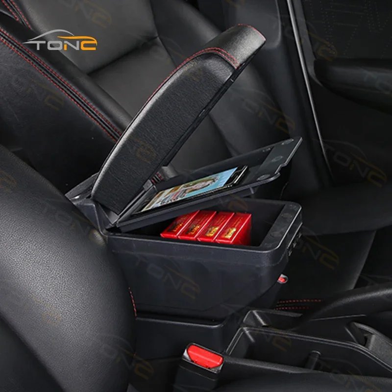 TONC Enhance Your 2018 Toyota Yaris with a Custom Armrest Console - Style and Comfort Upgrade