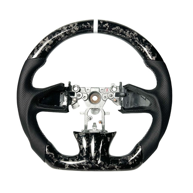 Custom sports style steering wheel real carbon fiber for q50 infiniti q50s Q60 Car Steering Wheel