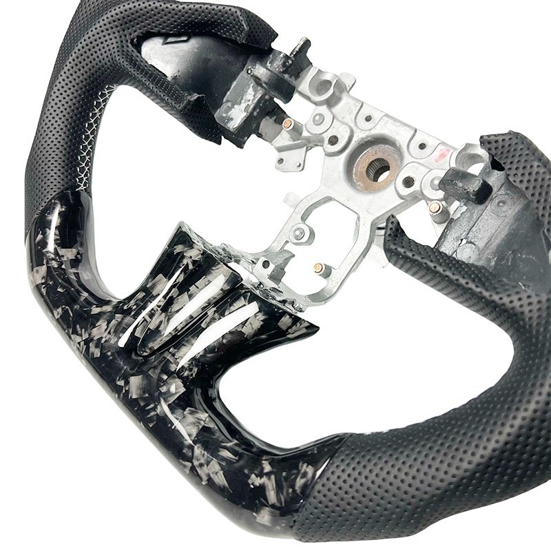 Custom sports style steering wheel real carbon fiber for q50 infiniti q50s Q60 Car Steering Wheel