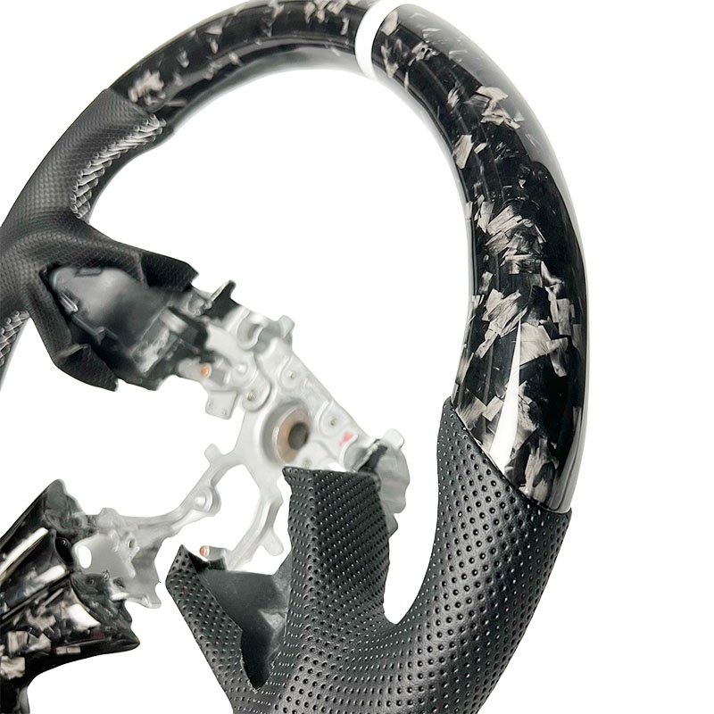 Custom sports style steering wheel real carbon fiber for q50 infiniti q50s Q60 Car Steering Wheel