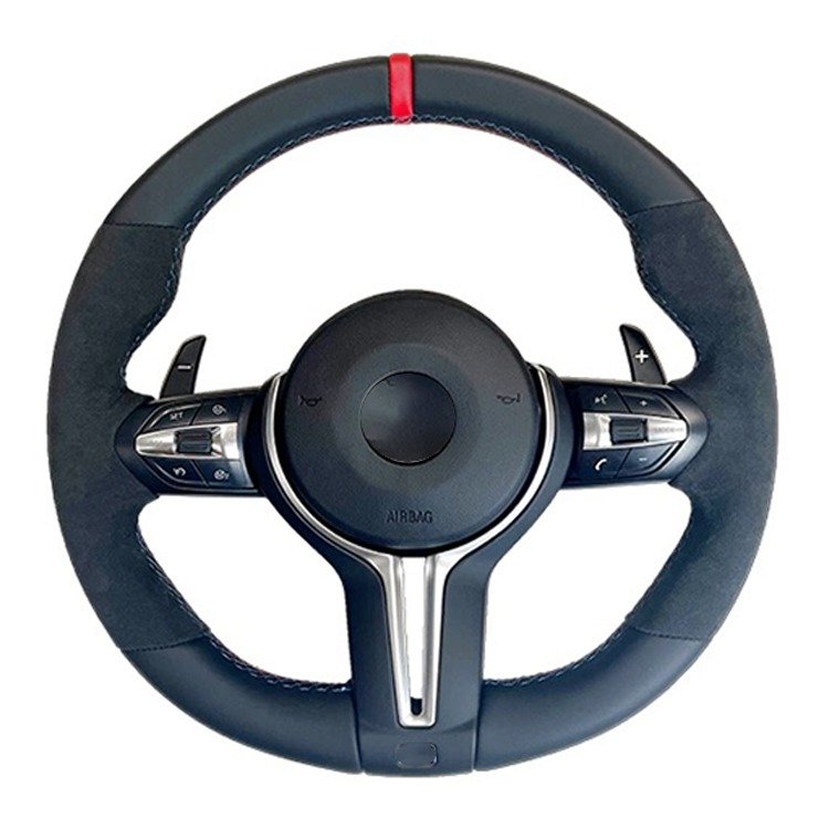 Customized price Interior Full Alcantara Auto Car Steering Wheel For Bmw G30 M5 M8