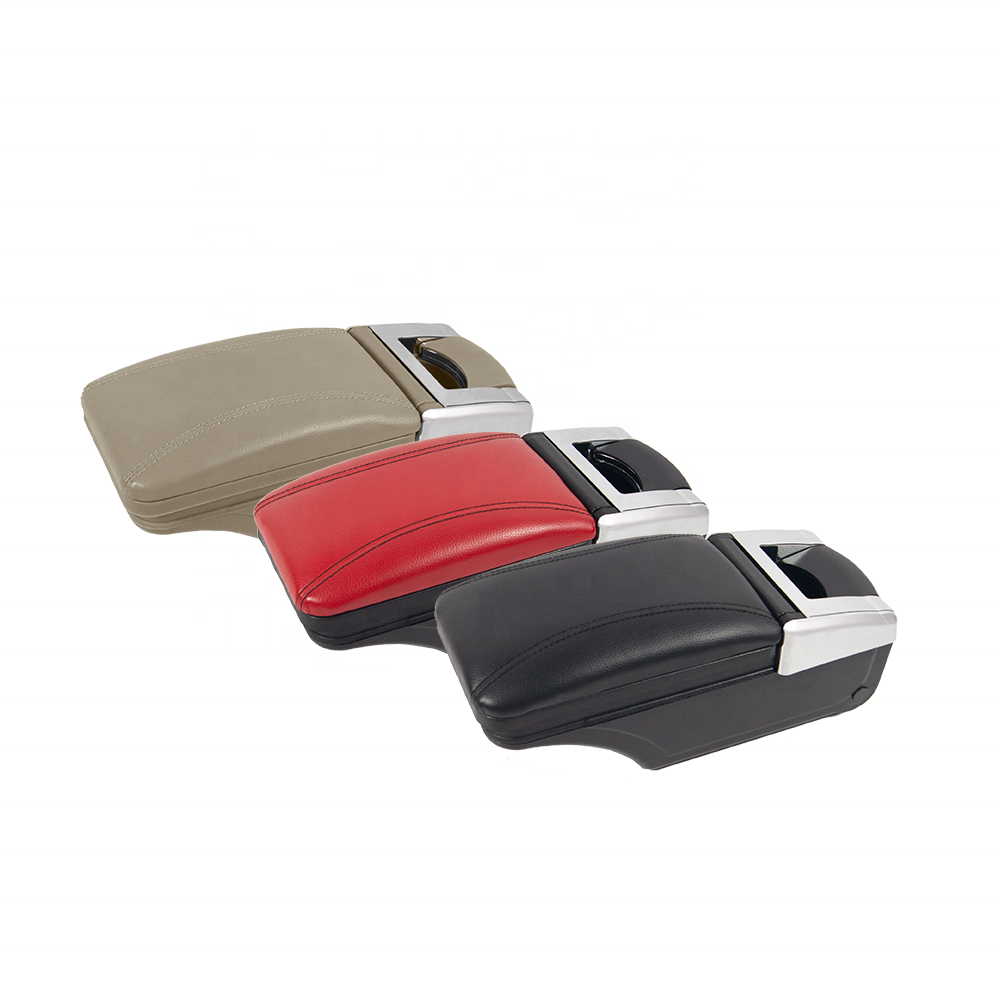 Universal Car Armrest Box - Easy Installation, High Capacity Automotive Center Console Organizer