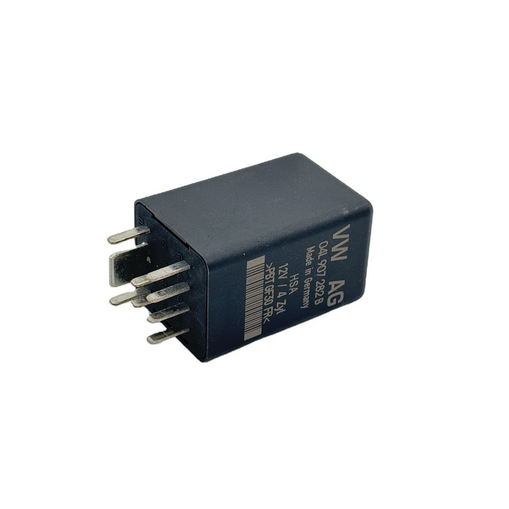 High Quality Genuine Glow Plug Relay 04L 907 282 B for VW for AUDI 12V 9Pins