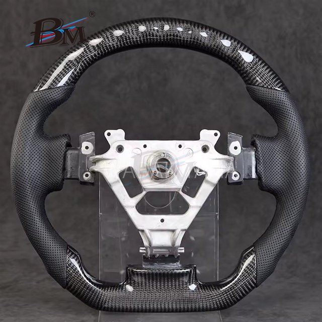 Led Light Carbon Fiber For 350Z FAIRLADY Z Series Nissan Cars Custom Sport Design Steering Wheels Interior Accessories 2002-2008