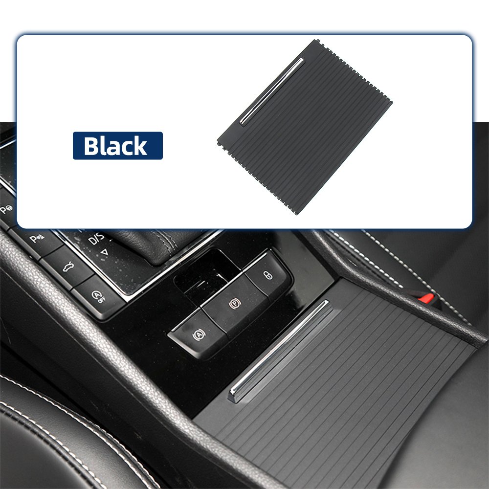 Car Accessories Interior Center Console Roller Blind Shutter Drink Water Cup Holder Cover for VW Skoda Superb 2009-2015