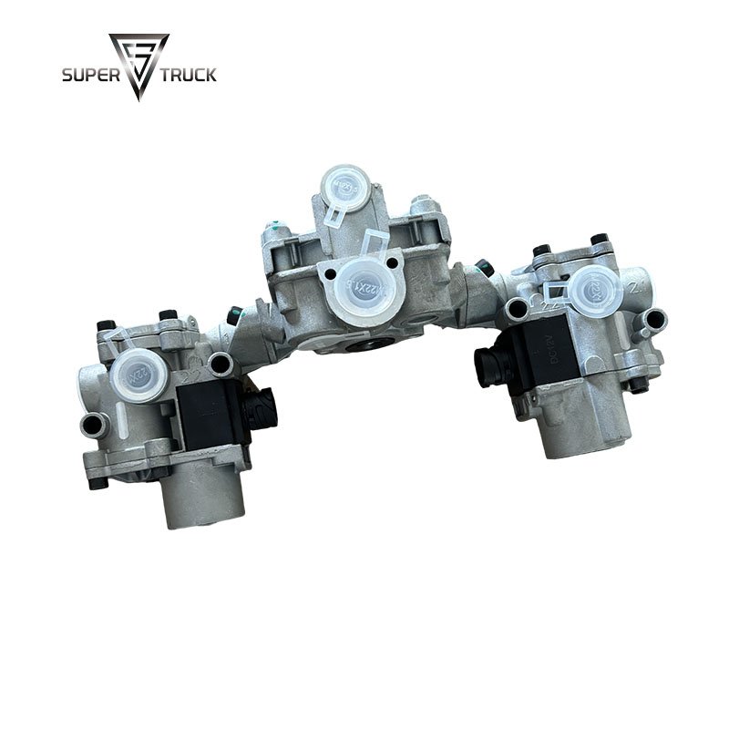 Truck Model Brake Valve Parts 4725002320 ABS Axle Relay Valve Package Two Modulator for Europe Truck Trailers