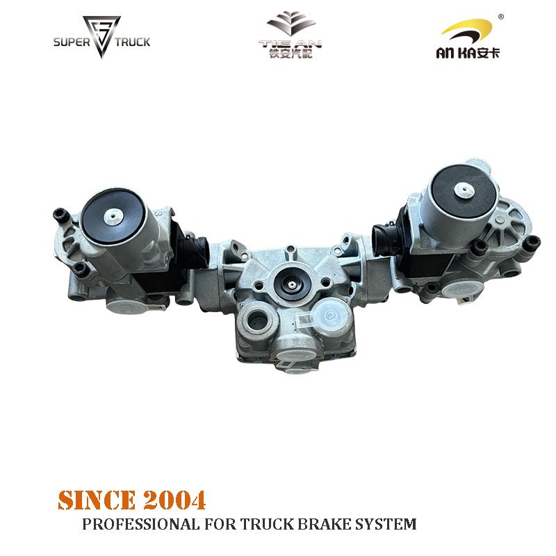 Truck Model Brake Valve Parts 4725002320 ABS Axle Relay Valve Package Two Modulator for Europe Truck Trailers